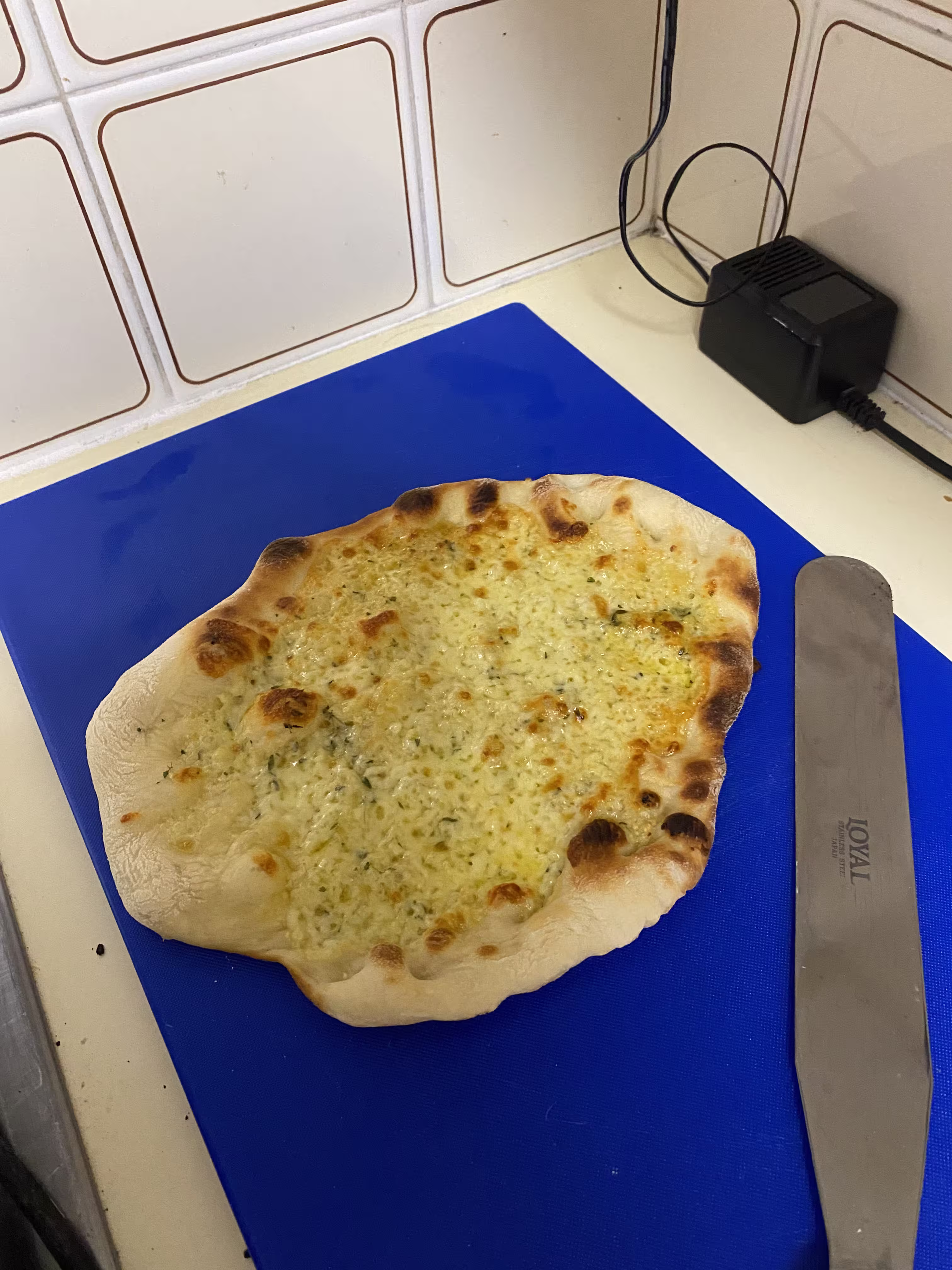 Photo of Cheesy Garlic Pizza
