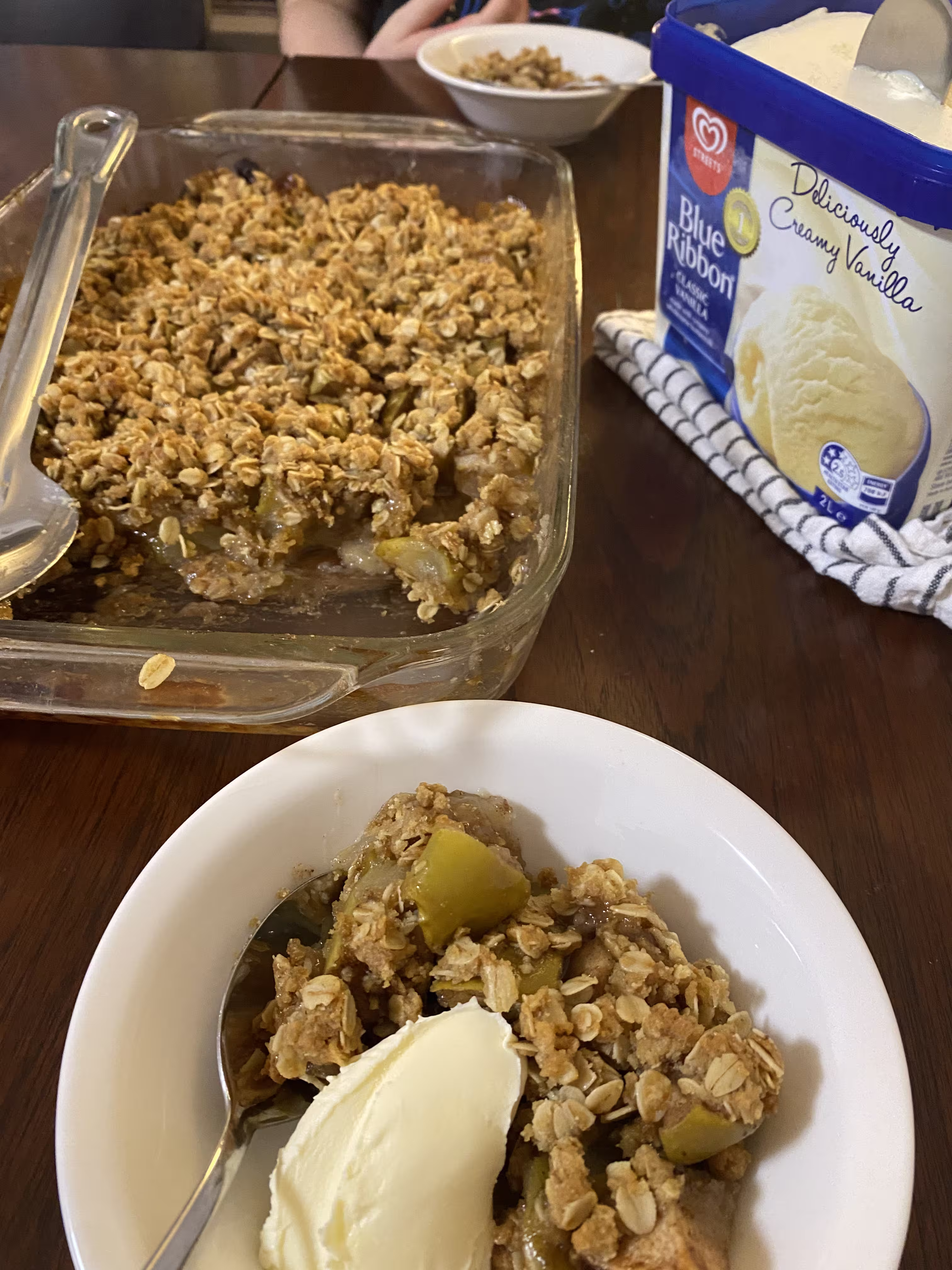 Photo of Apple Crumble