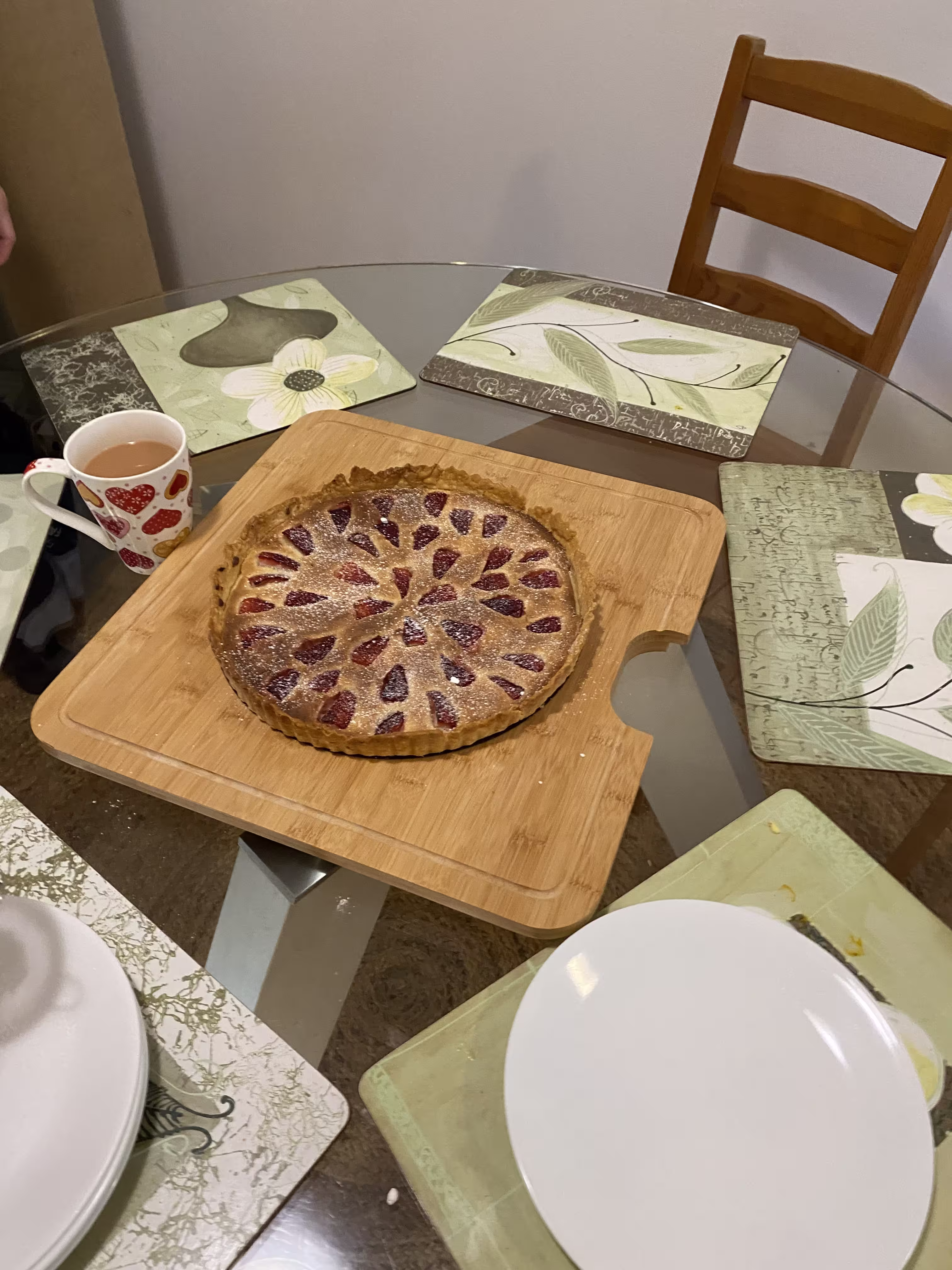 Photo of Strawberry Flan