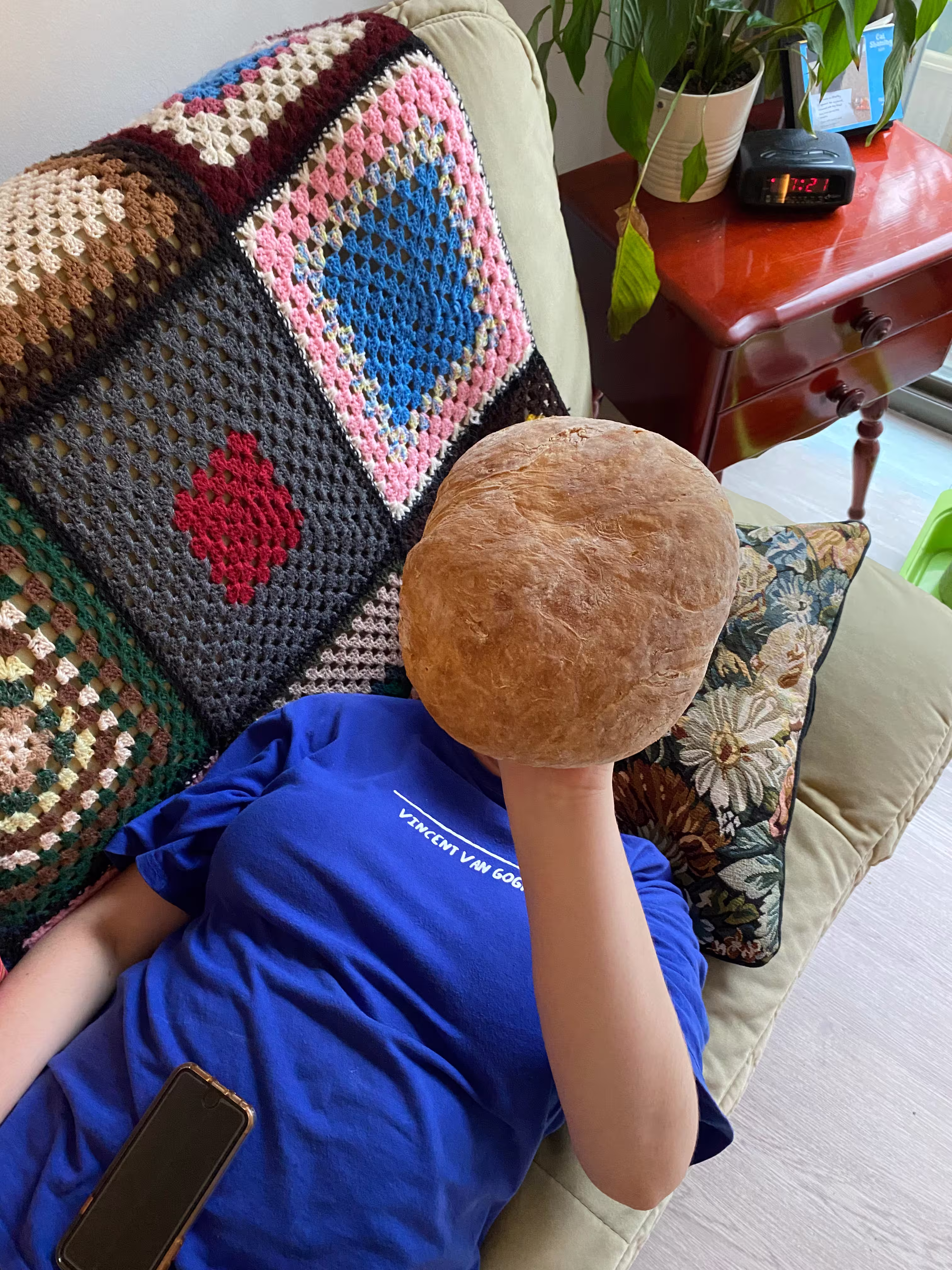 Photo of White bread (crusty, no-knead)