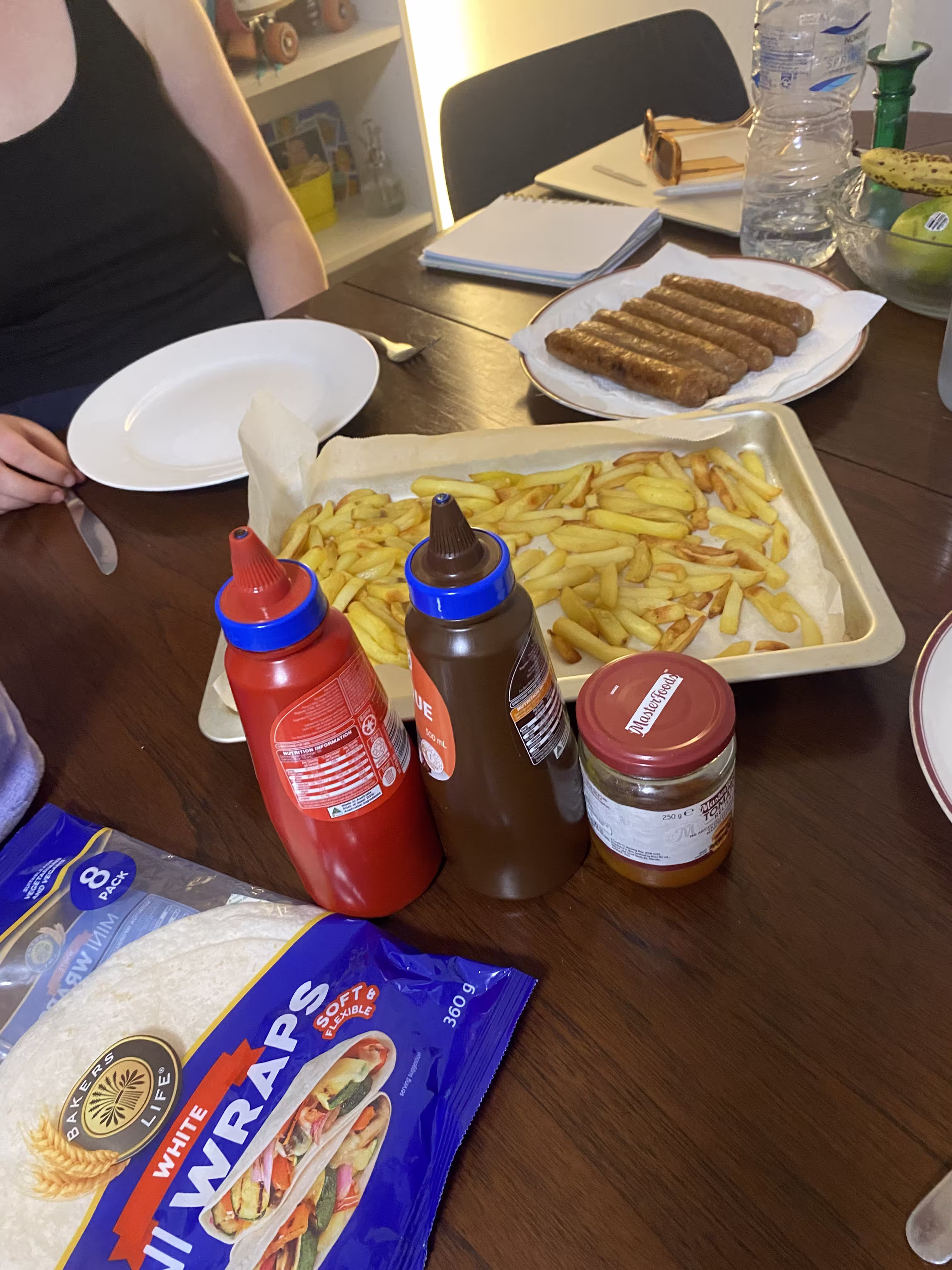 Photo of Sausages and Chips
